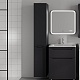 Style Line Шкаф пенал Марелла 30 с б/к Люкс Plus антискрейтч графит матовый – картинка-15
